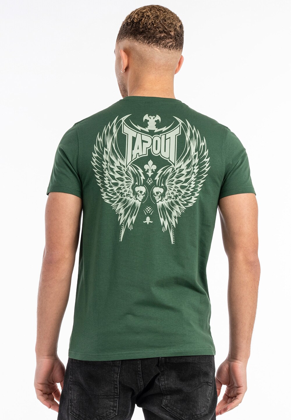Tapout Herren T-Shirt normale Passform MASK TEE