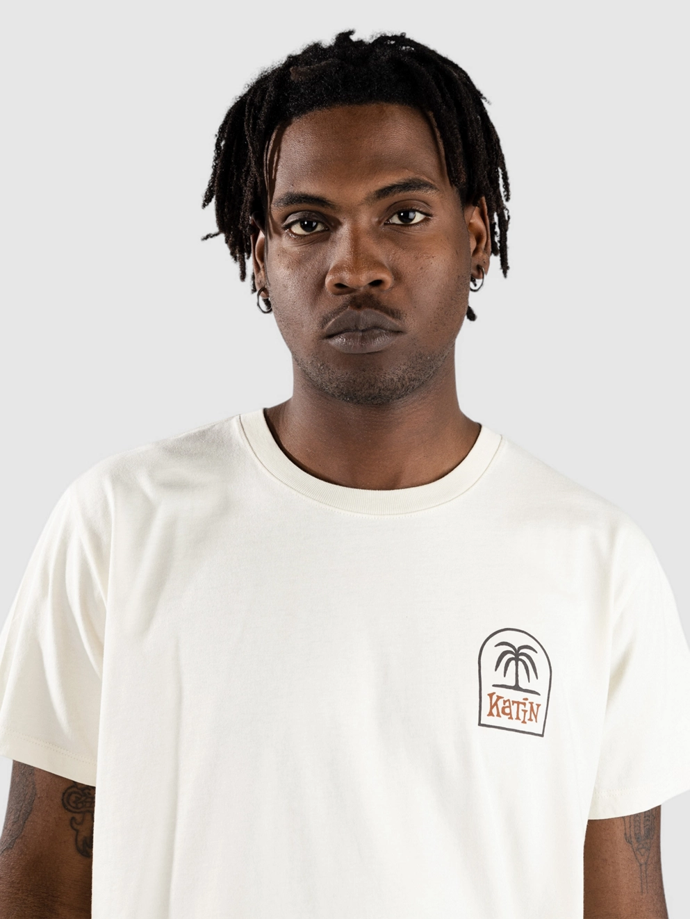 Katin USA K Palm T-Shirt vintage white