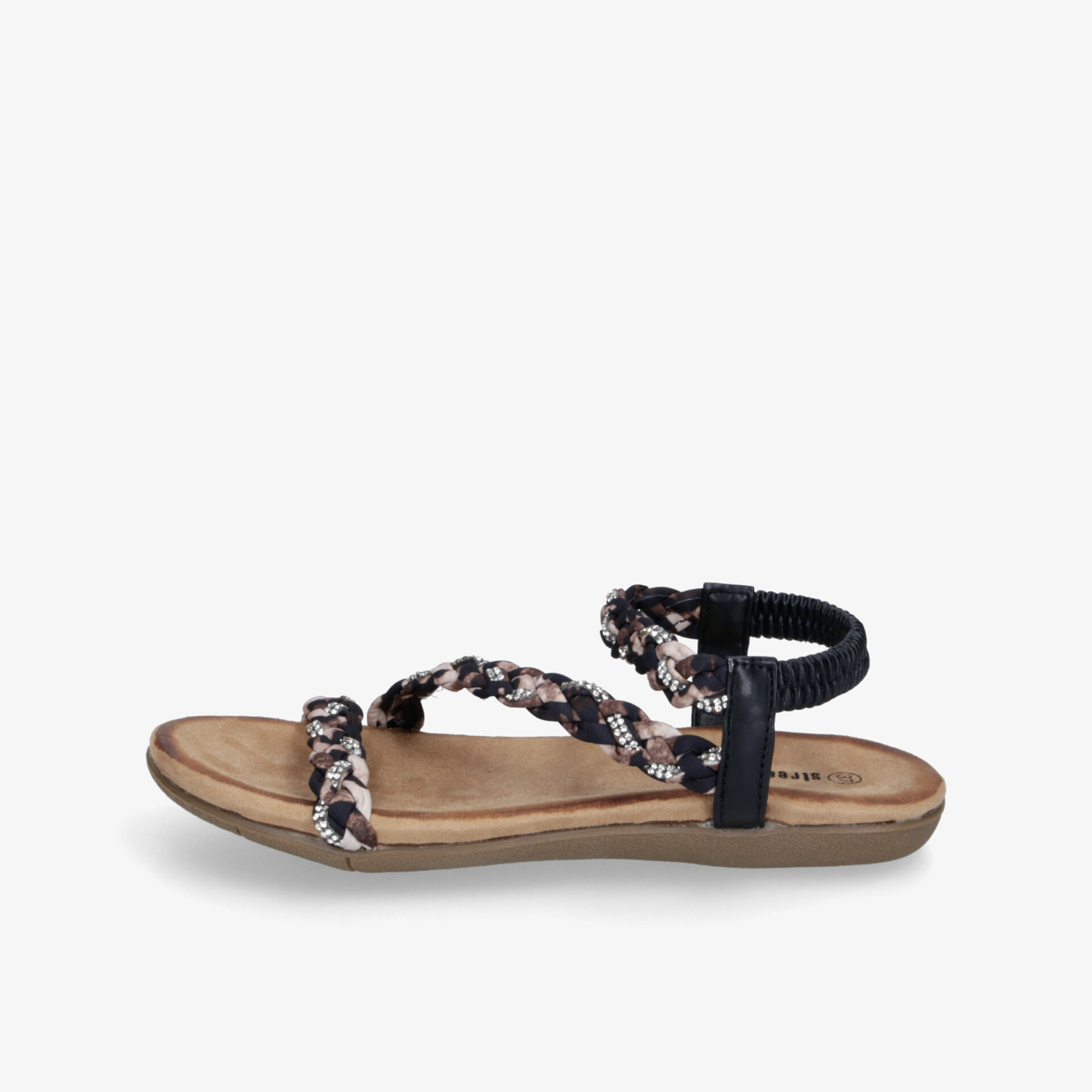 street shoes Damen Riemchensandalen schwarz