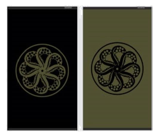 Octopus Beach Towel - Black / Olive