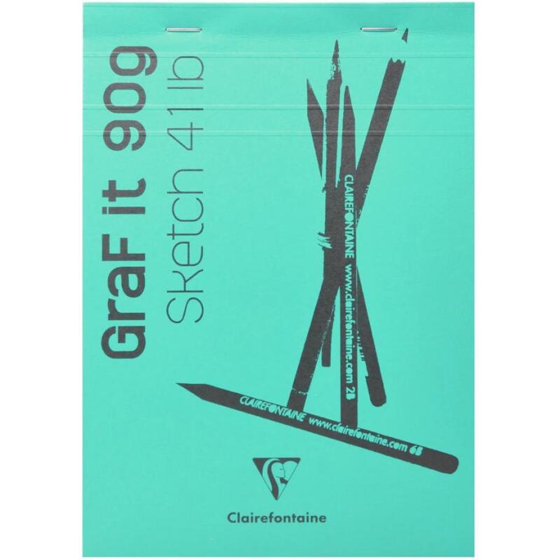 GraF'it bloc agrafé 80F A6 90g - Aléatoire