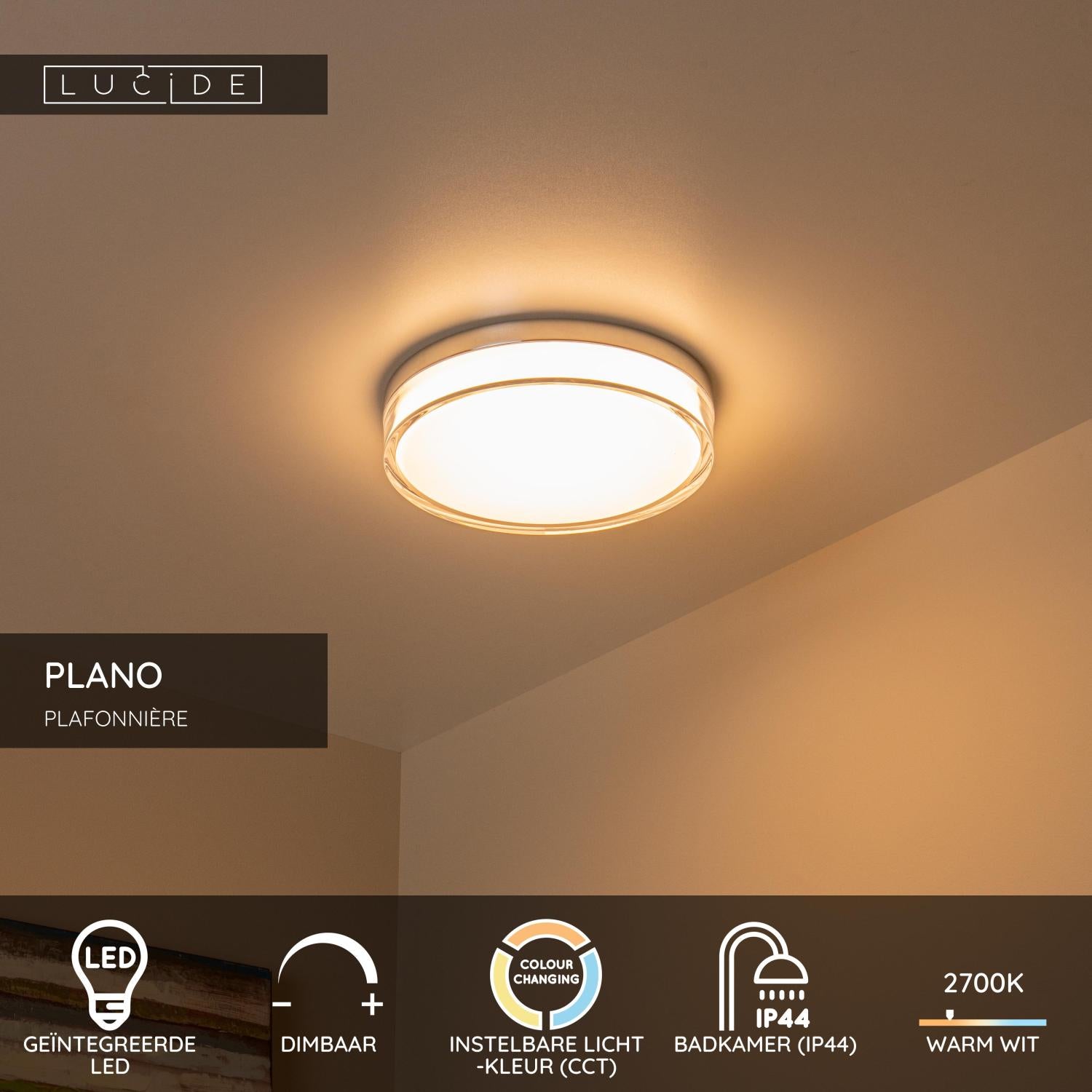 Lucide PLANO PlafonniÃ¨re - Opaal