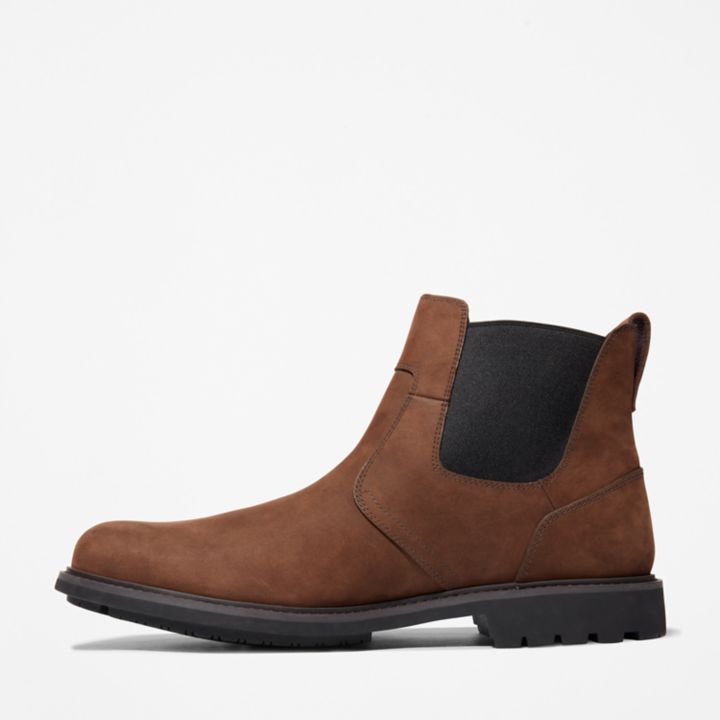 Bota Chelsea Stormbucks Masculina em Marrom Escuro
