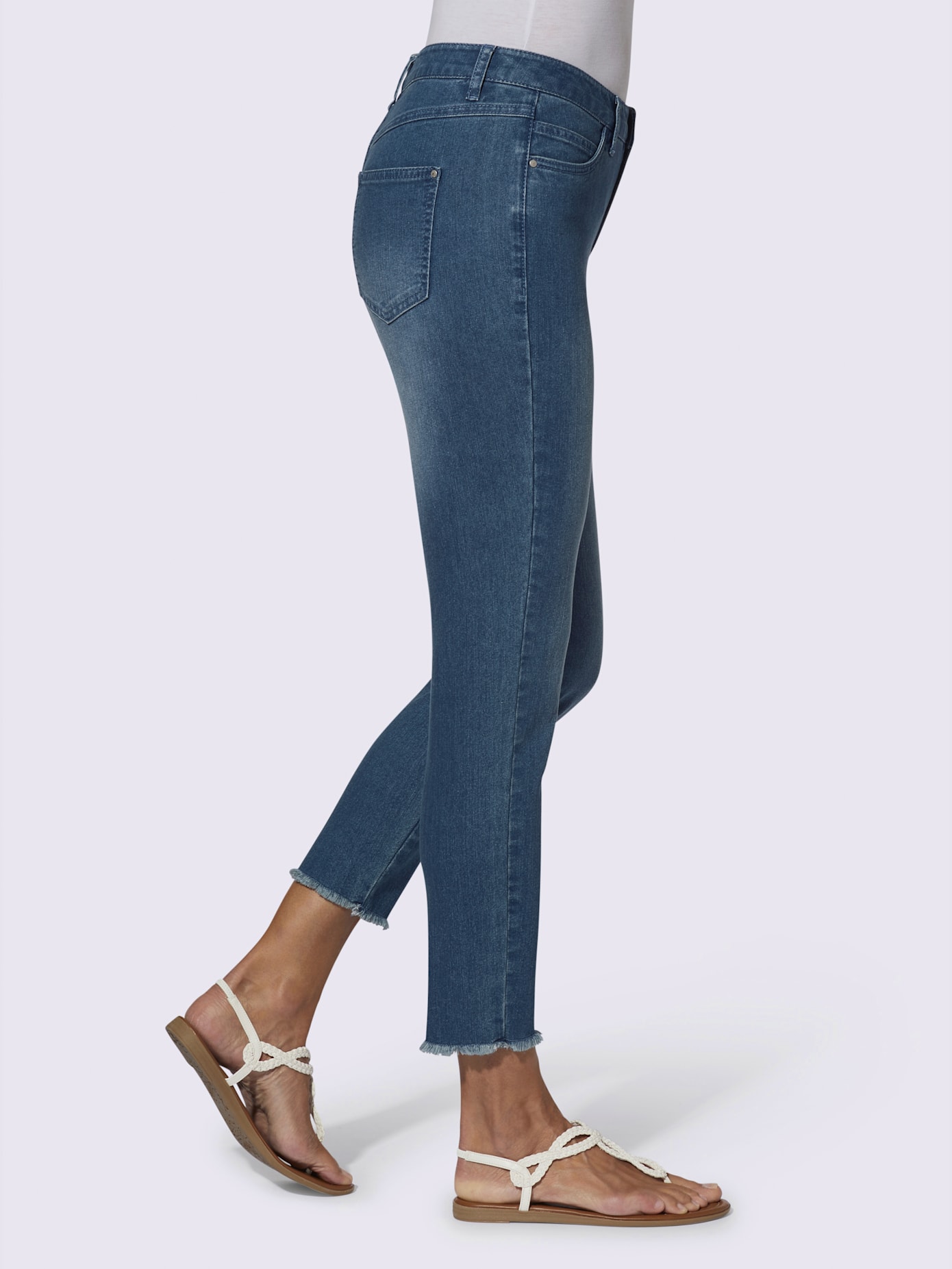 Jean coton extensible confortable