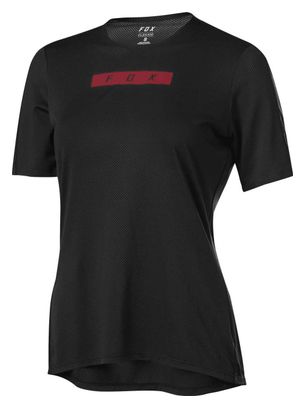 Maillot Manches Courtes Femme Fox Flexair Delta Noir