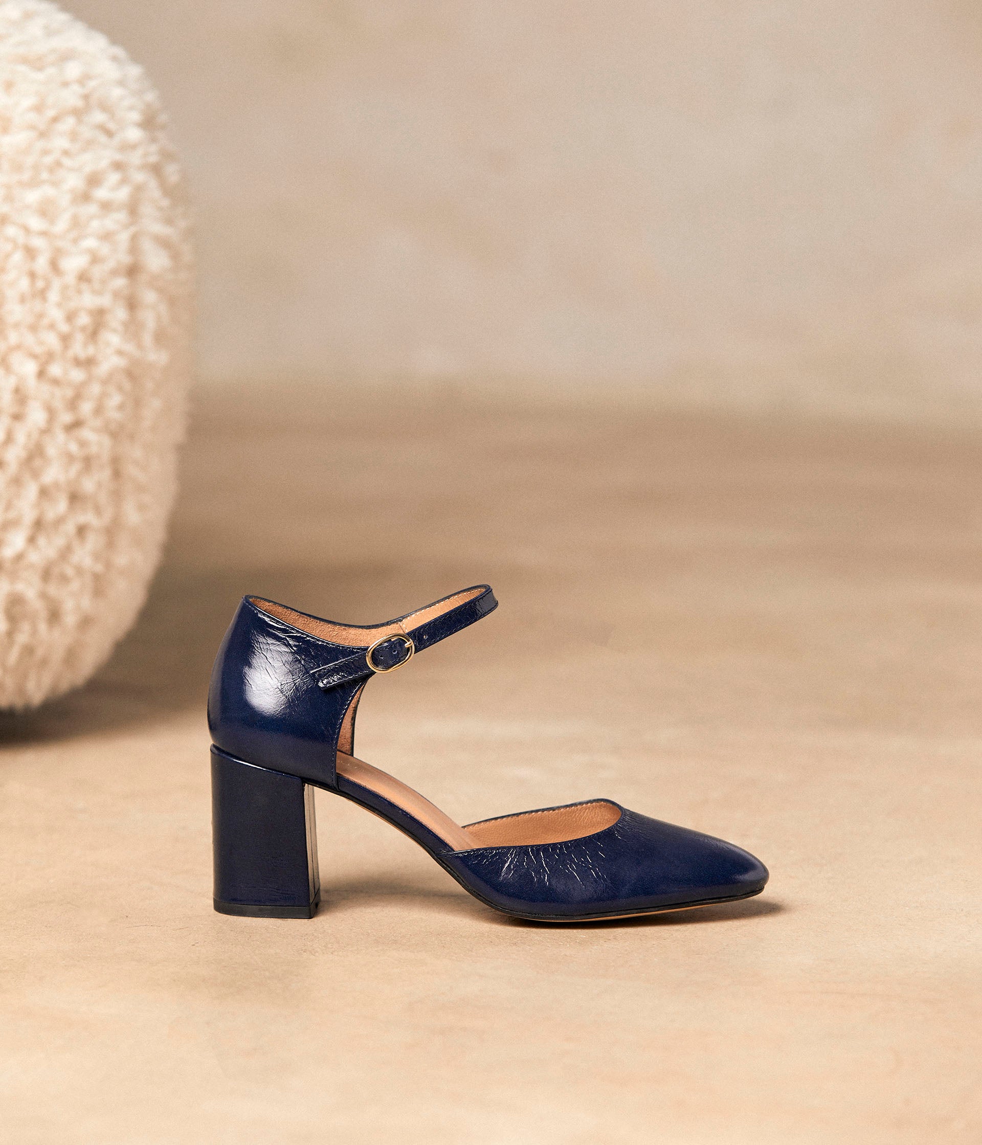 Babies bleues talon Amandine