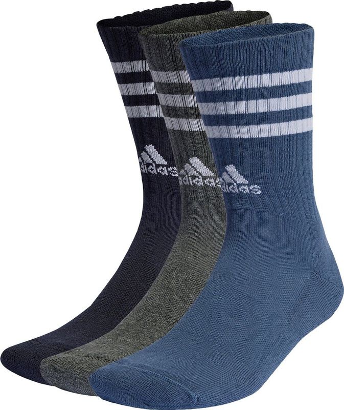 adidas - Sportsokken - Katoenmix - Drie Paar - Gevoerd