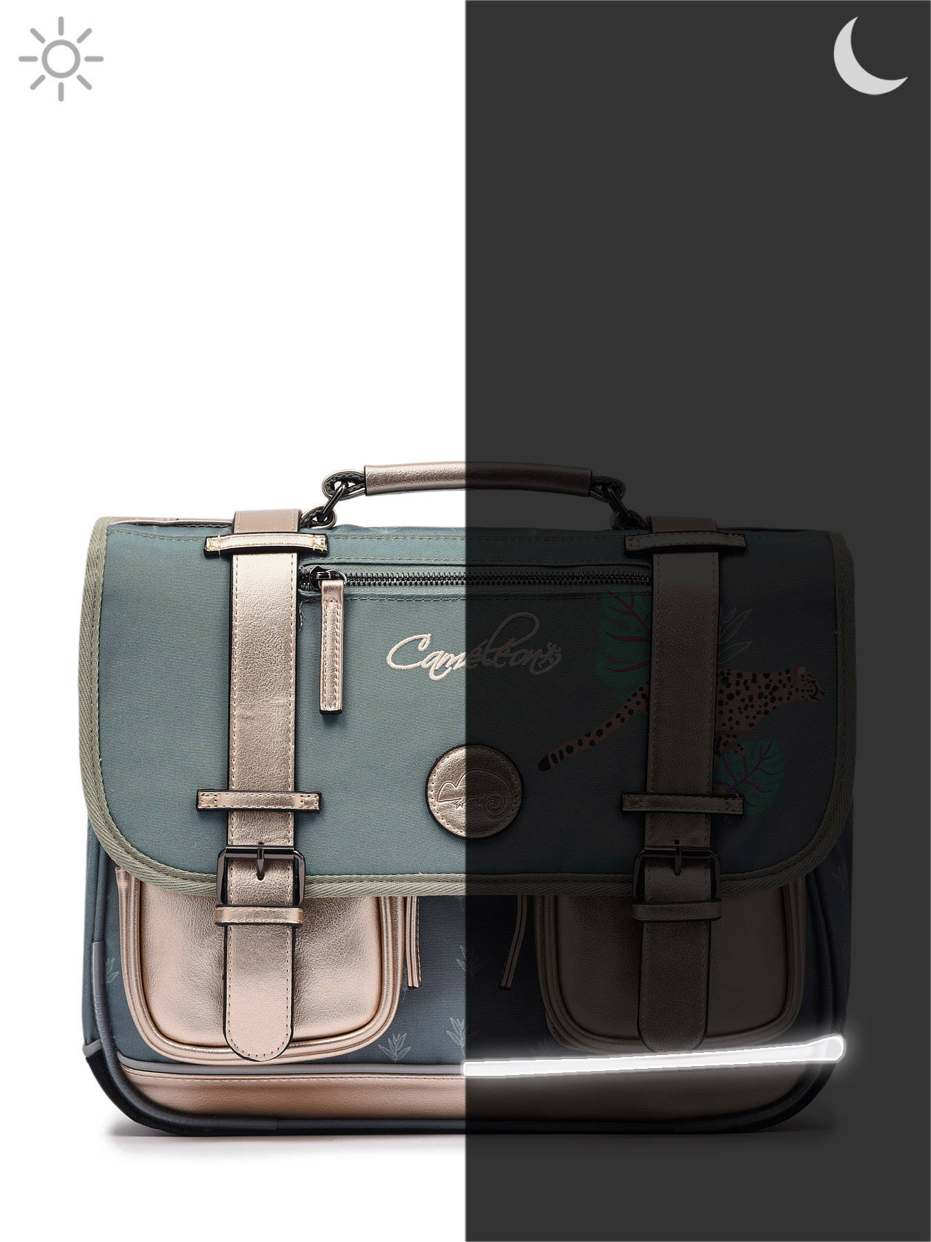 Cartable 2 compartiments CAMELEON