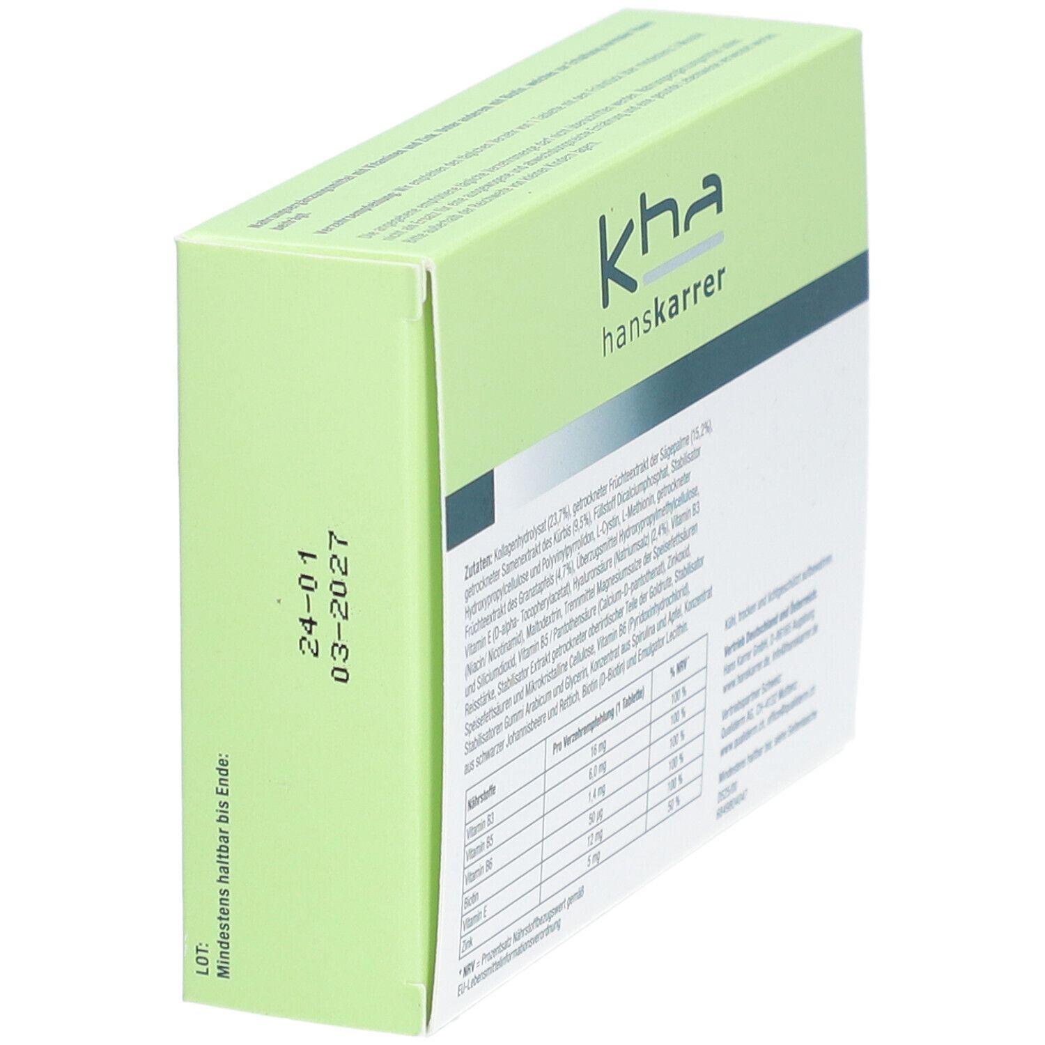 kha hanskarrer TRICHOSENE® HAARTABLETTEN*