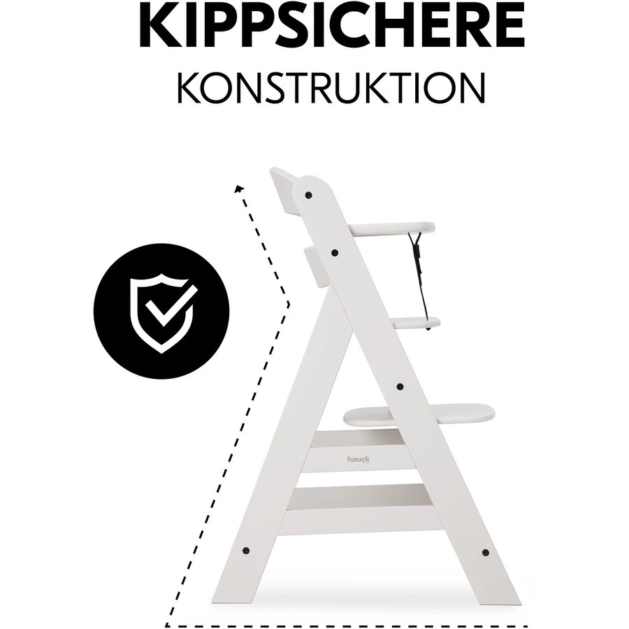 hauck Hochstuhl Alpha Plus Creme