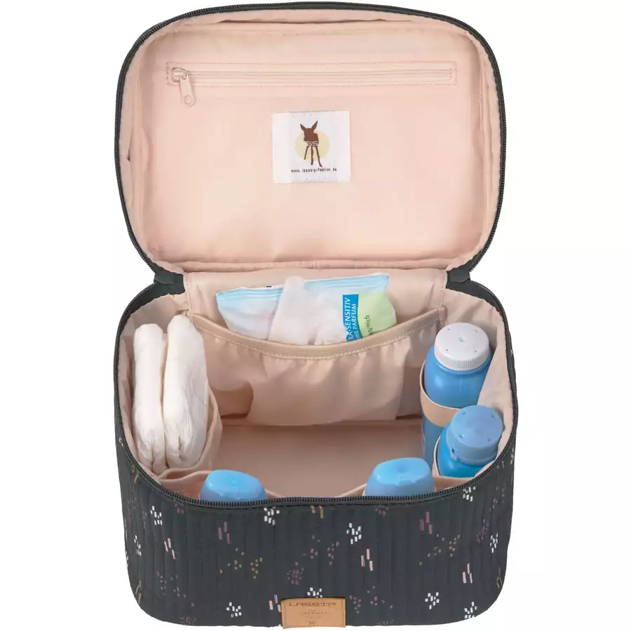 LÄSSIG Wickeltisch Organizer Nursery Caddy To Go Blobs forest