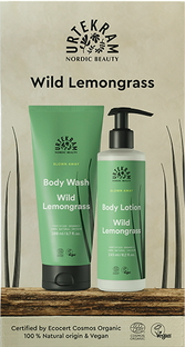 Urtekram Body Wash & Body Lotion Wild Lemongrass Giftset 1ST