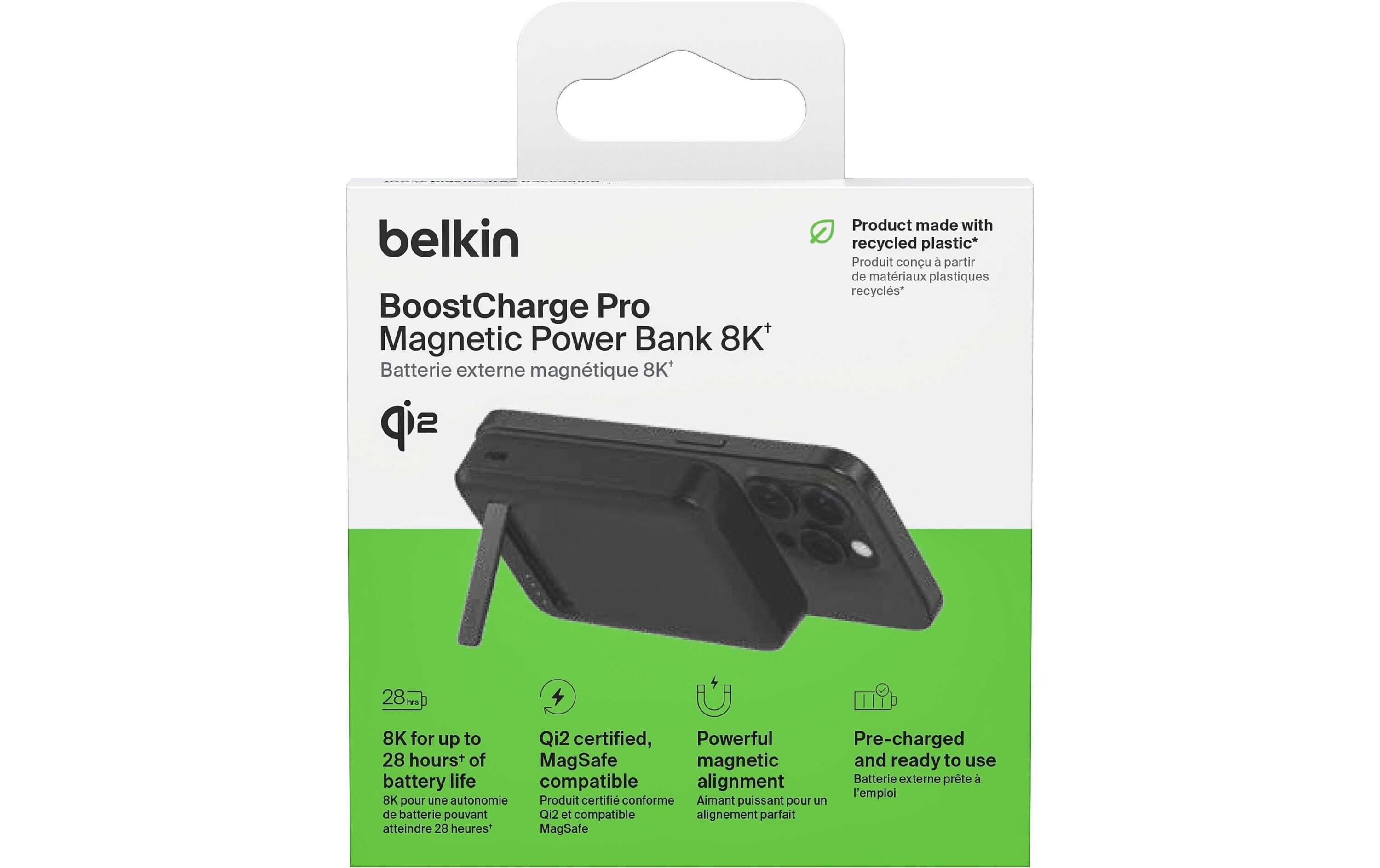Powerbank BoostCharge Pro 8000 mAhWireless Powerbank mit USB-C Anschluss