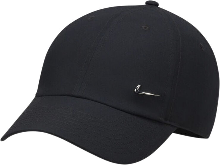 Nike Dri-FIT Club Unstructured Metal Swoosh kasket Sort