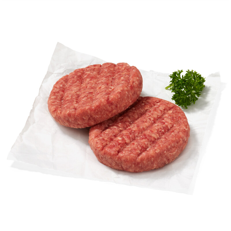 AH Greenfields Beefburger naturel 2 stuks