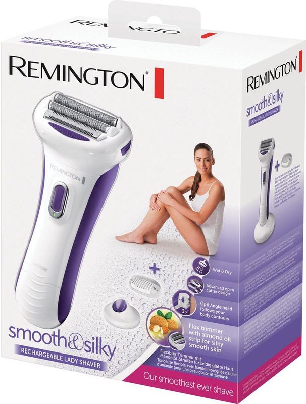 Remington - WDF5030 - Rechargeable Ladyshave - Wit - Amandelolie