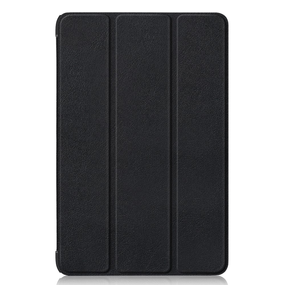 Samsung Galaxy Tab S9 Flipcase Hülle Ledertasche mit Aufstellfunktion Litchi Look   S-Pen Halterung - Schwarz