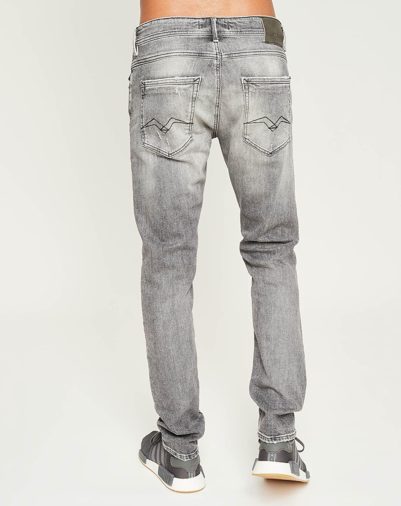 Replay Jean Anbass 10 Yo Stry gris clair