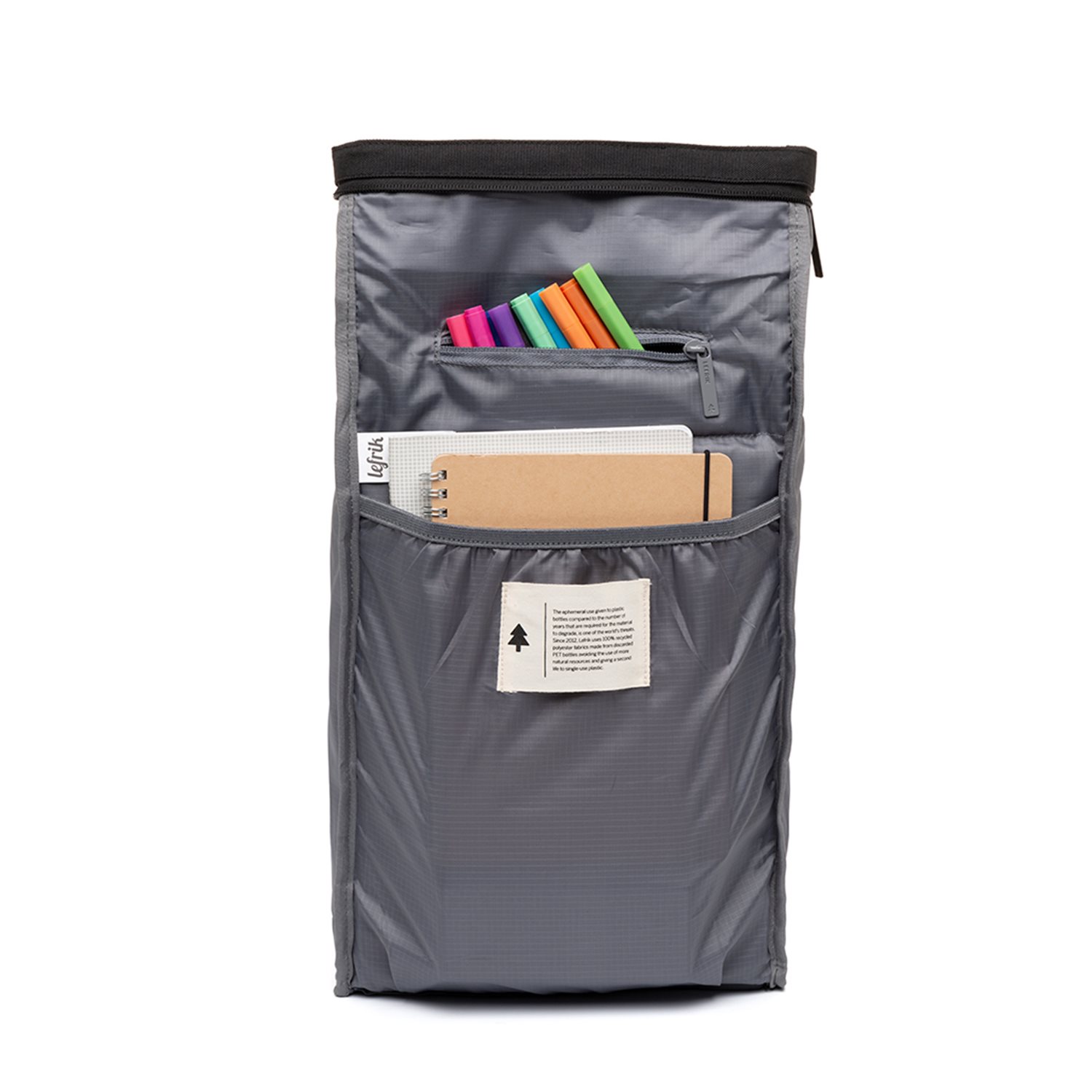 Lefrik Roll Mini Backpack black