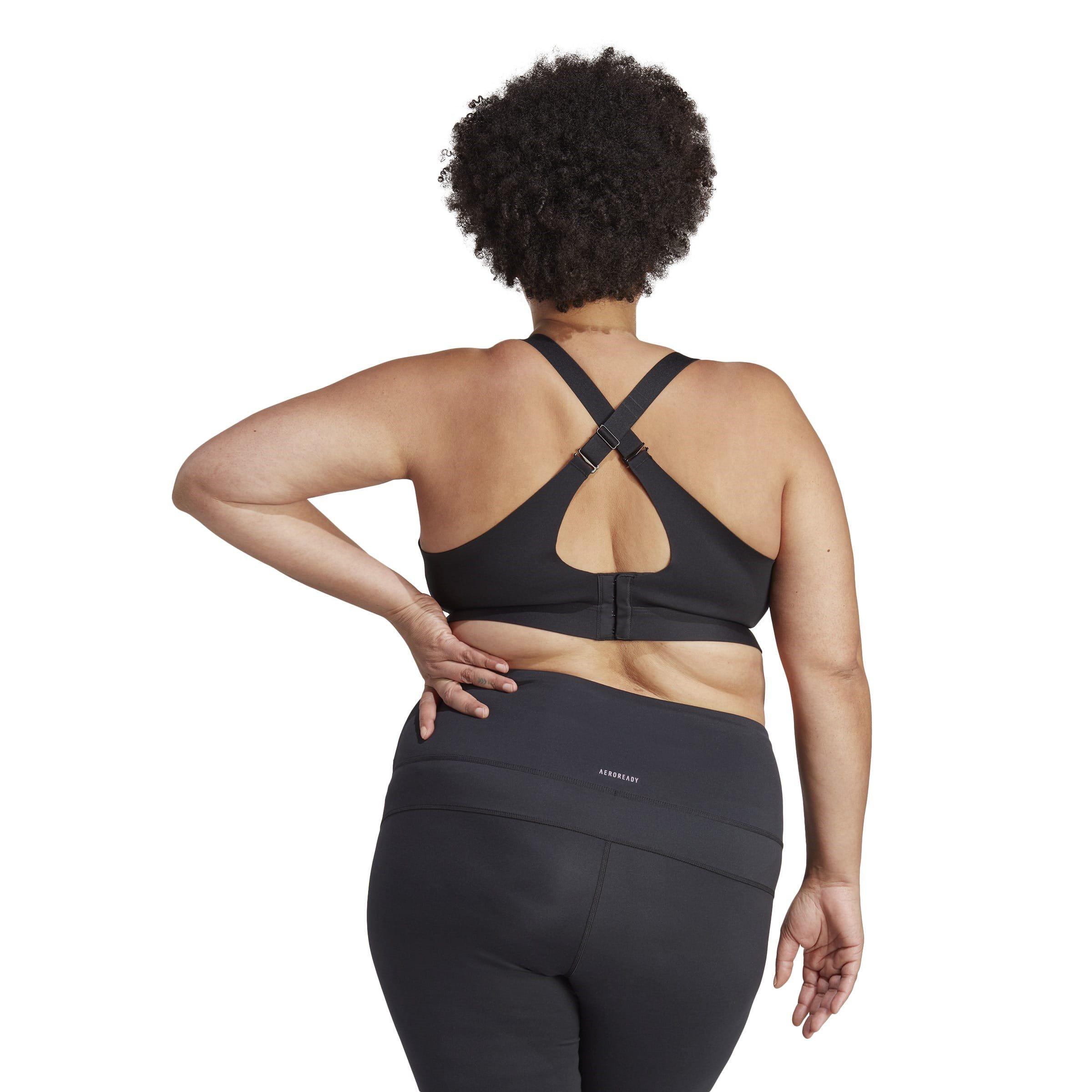 adidas Tailored Impact Luxe Training High Support Bra (Plus Size) Womens
