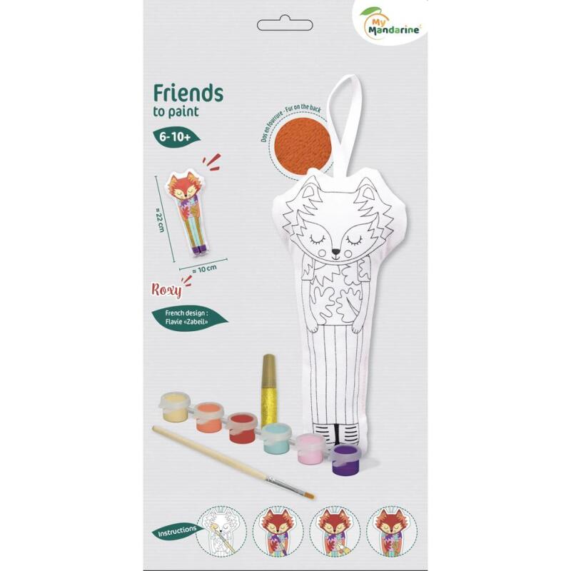 Friends to Paint, Renard - Multicolore