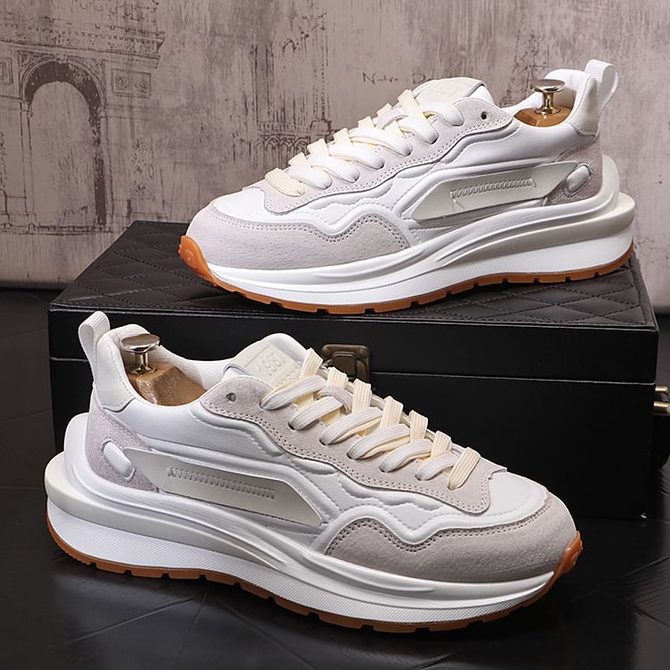 Mr Ozera - Color Block Platform Sneakers