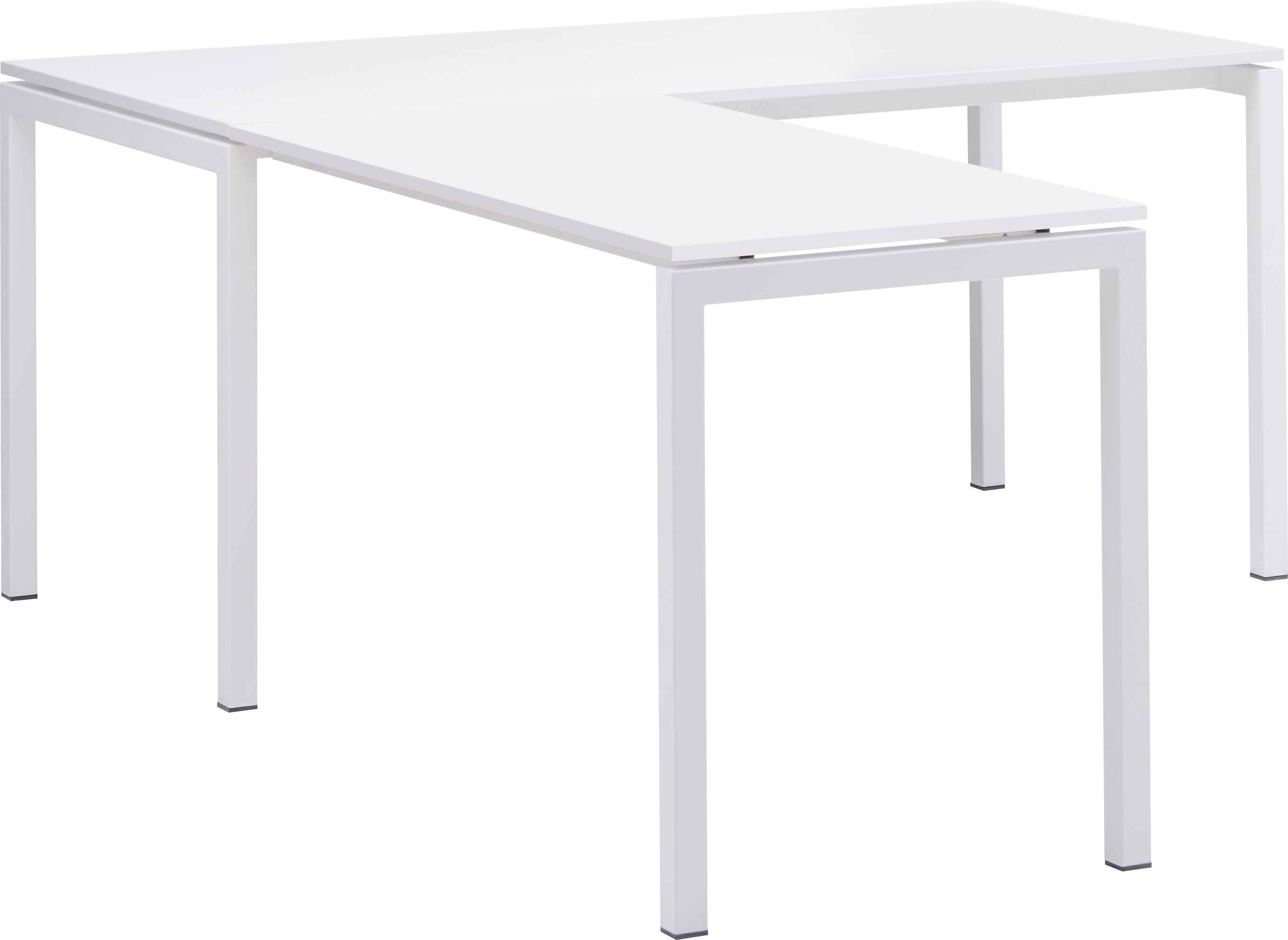 OFFICE X Eckschreibtisch - Weiss / B: 160.0 cm x T: 200.0 cm x H: 73.3 cm