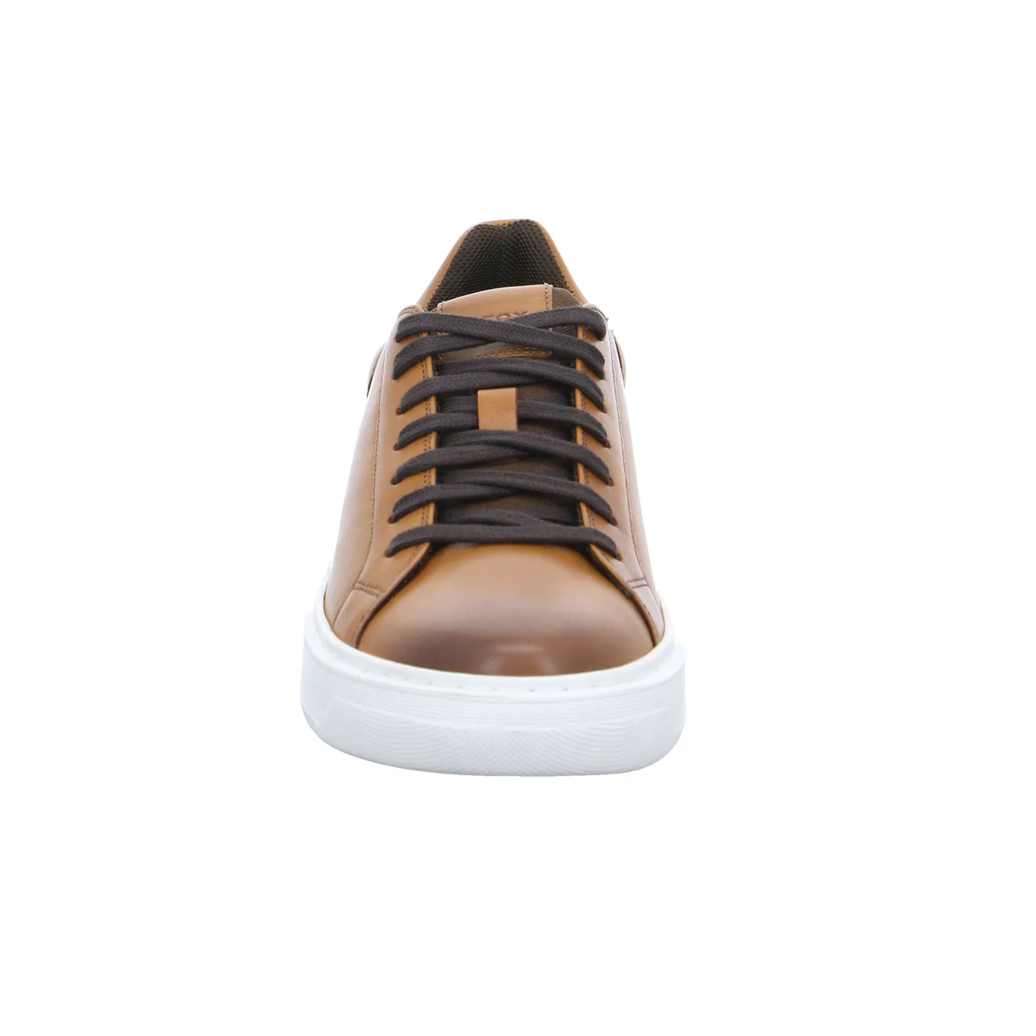GEOX Halbschuhe Sneaker Cognac Leder
