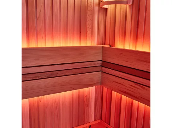 Sauna Boreal® Evasion 200 VIP - le sauna vapeur traditionnel de luxe