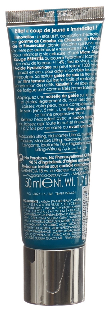 Garancia Bal Masqué des Sorciers Masque<br>50 ml, Liftant