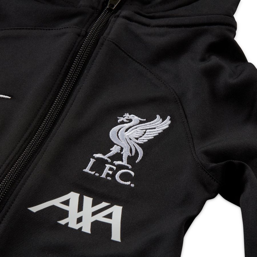 Liverpool Survêtement Dri-FIT Strike - Noir/Blanc Enfant