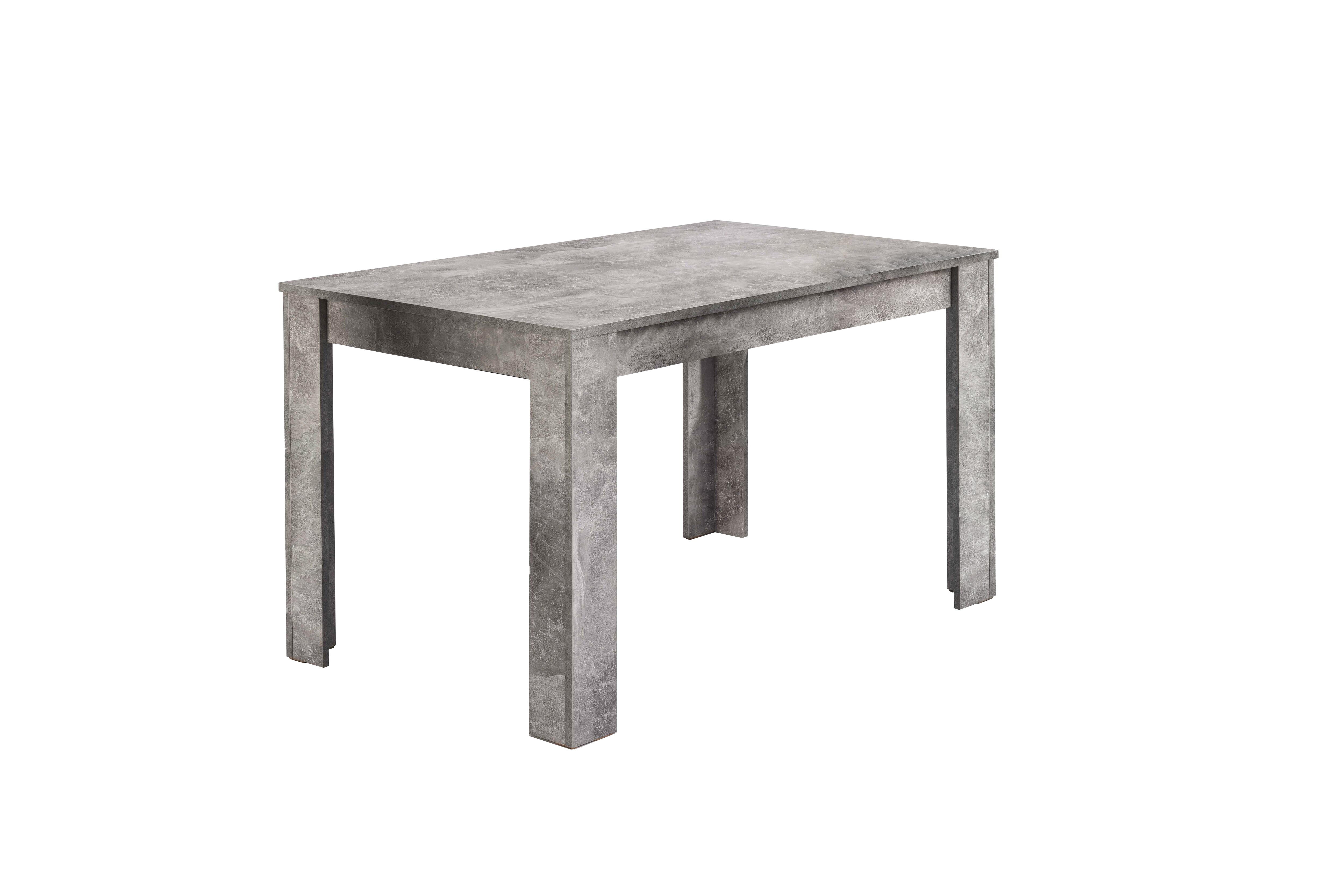 byLIVING Esstisch NEPAL, Breite 120 cm, Light Atelier (Beton-Optik)
