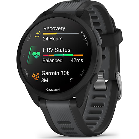 Garmin Forerunner 165 GPS Smartwatch – sort