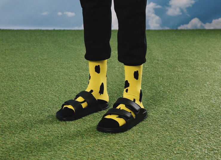 Eat My Socks Strømper - Tropical Banana Multi