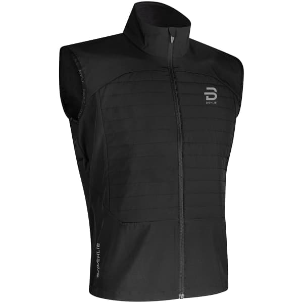 Veste ski de fond DAEHLIE VEST RUN MEN BLACK