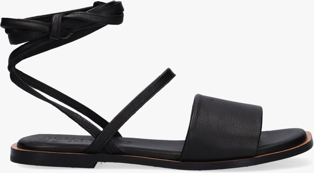SHABBIES zwarte shabbies sandalen 170020191