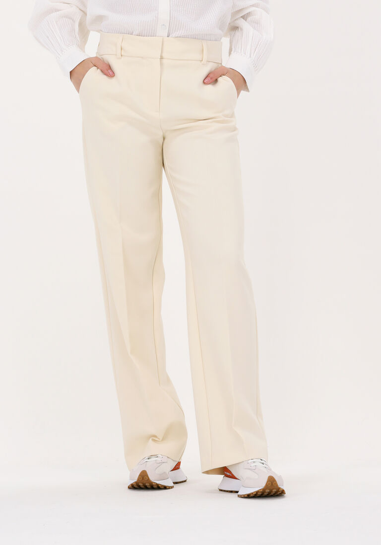 SELECTED FEMME zand selected femme pantalon slfrita mw wide pant
