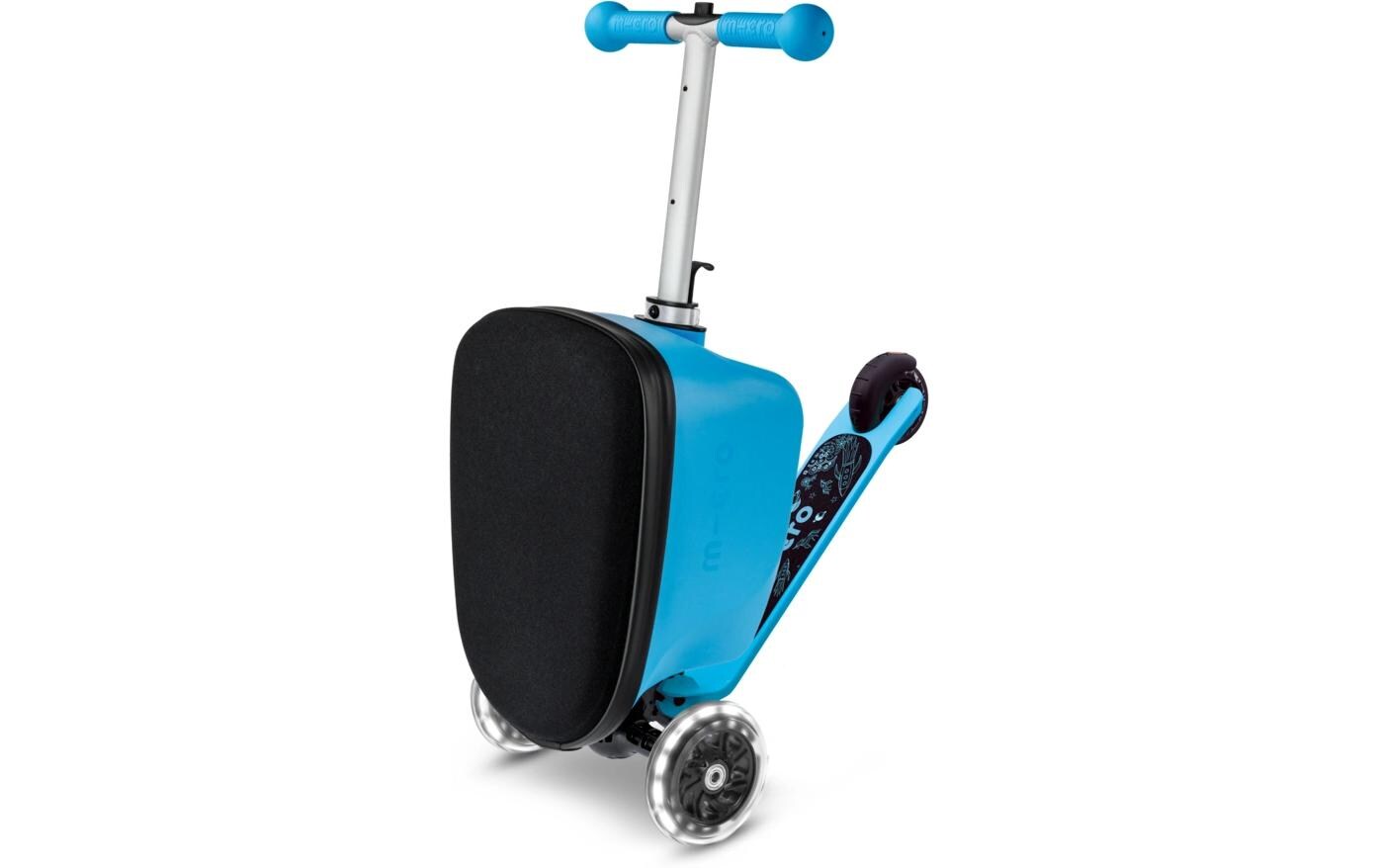 Kickboard Micro Luggage Junior Patch & Play Blau<br>Scooter für Kinder