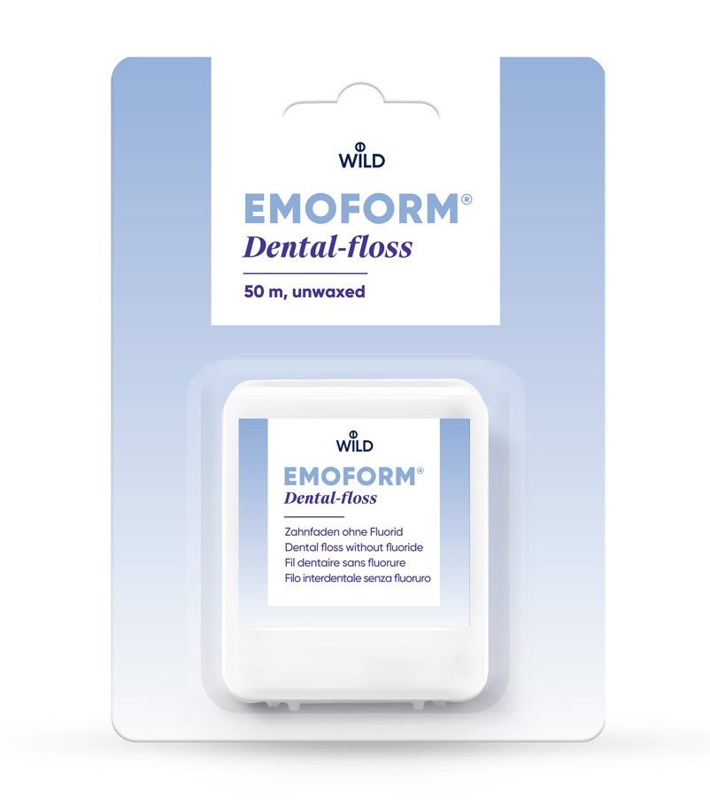 EMOFORM Zahnfaden ungewachst<br>1 Stück, 50m