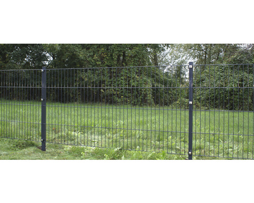 Enkelstaafmat 200 x 100 cm antraciet