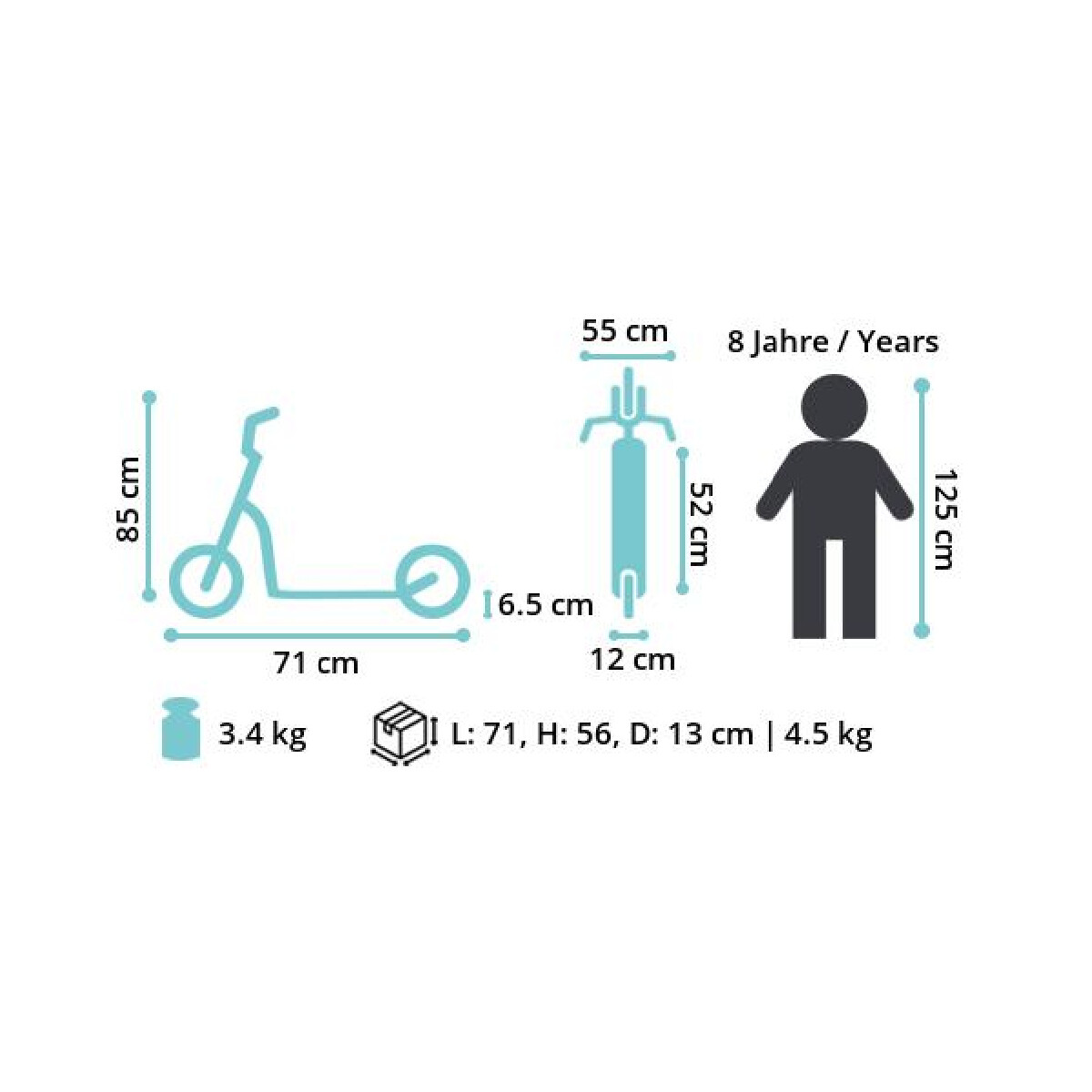Star Trademarks Bikestar Roller Freestyle Alu Professional 110mm