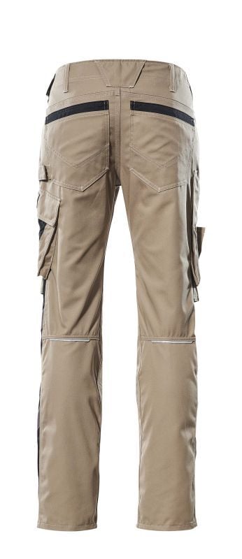 Mascot Mannheim - Werkbroek - 48 - Beige / Zwart - 48 - 90