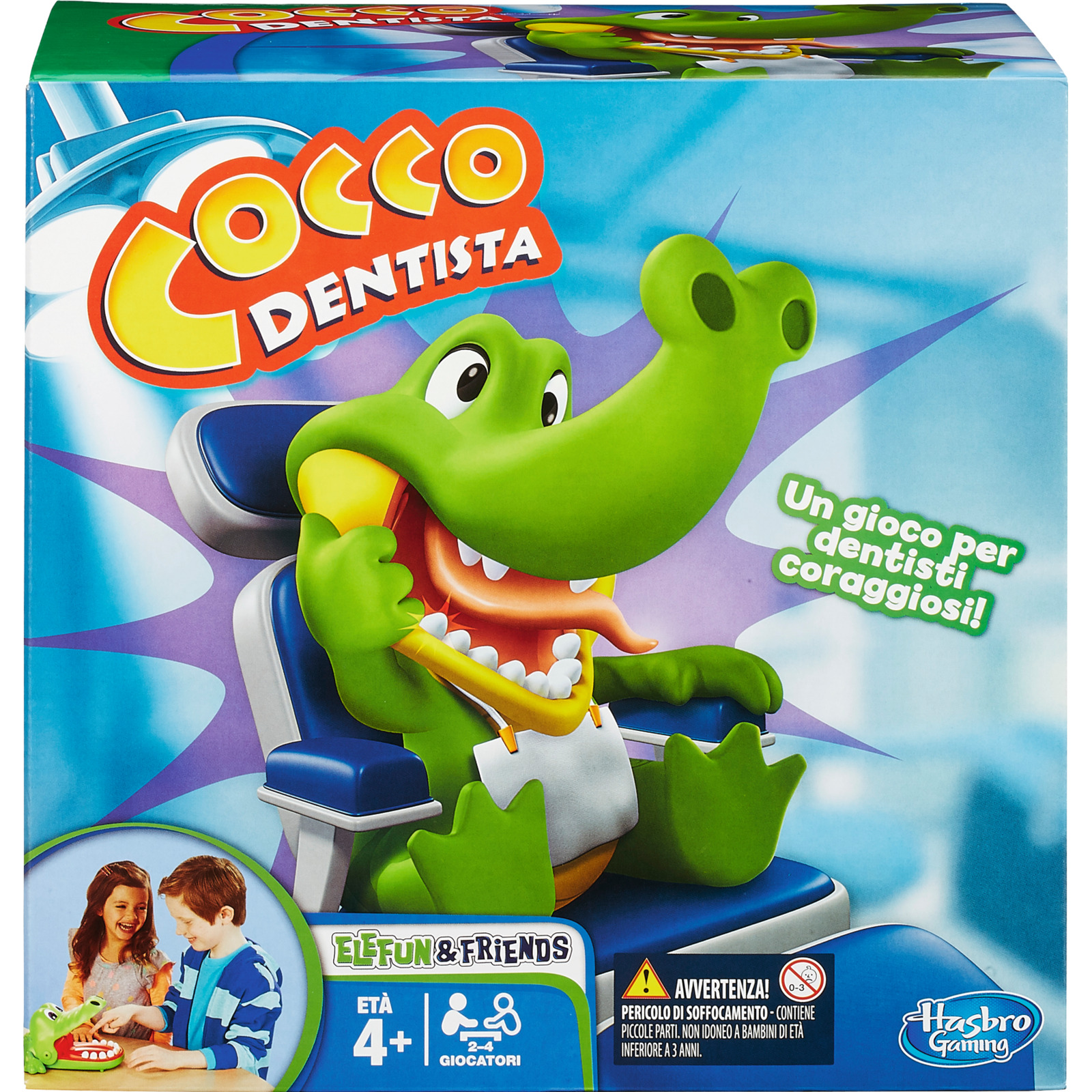Hasbro Giocci Kroko Doc Italienisch