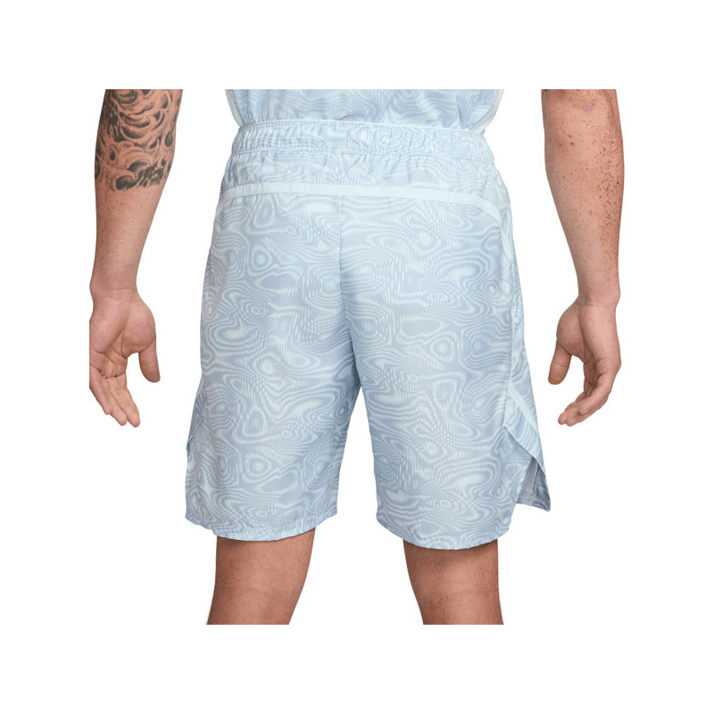 Short tennis NikeCourt 9 Victory bleu ou ocre