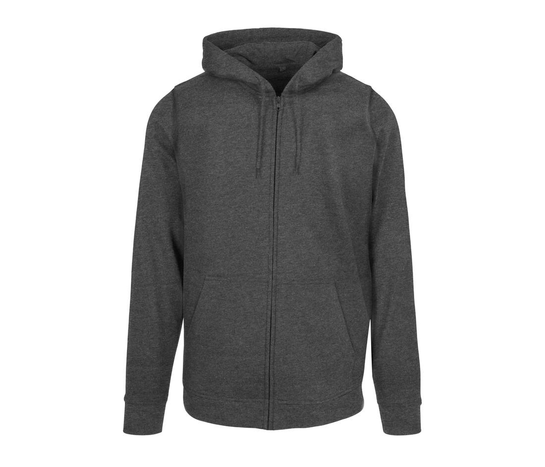 BUILD YOUR BRAND BYB008 - Sweat capuche zippé