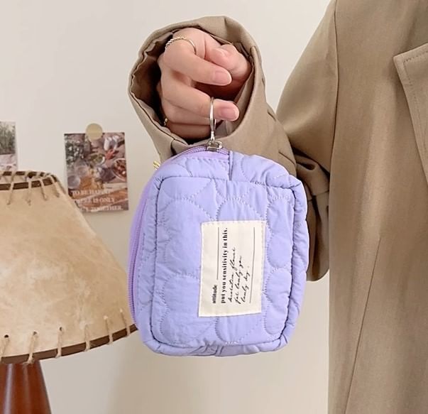 Bitabis - Sanitair zakje met letters en appliqué