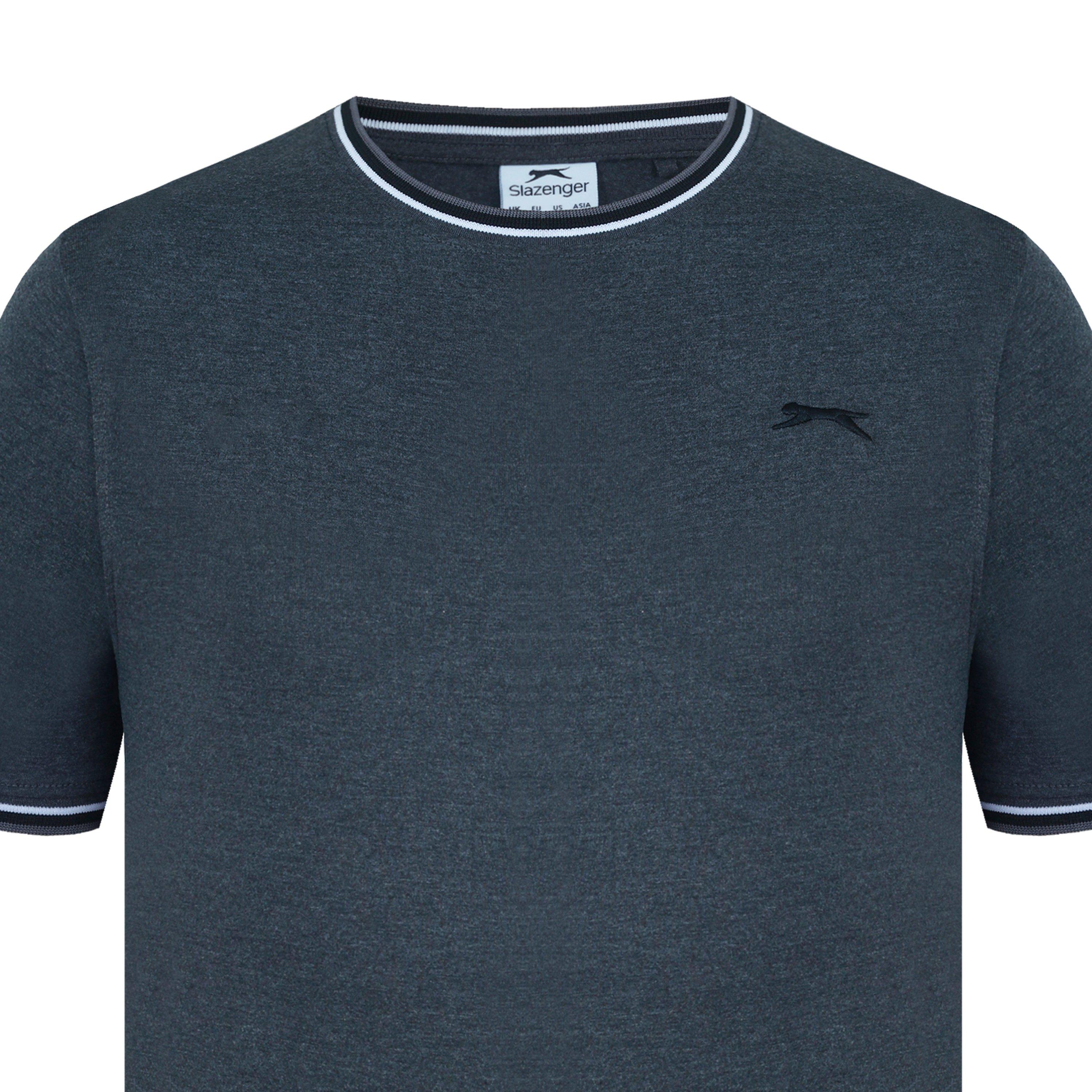 Slazenger Tipped T Shirt Mens