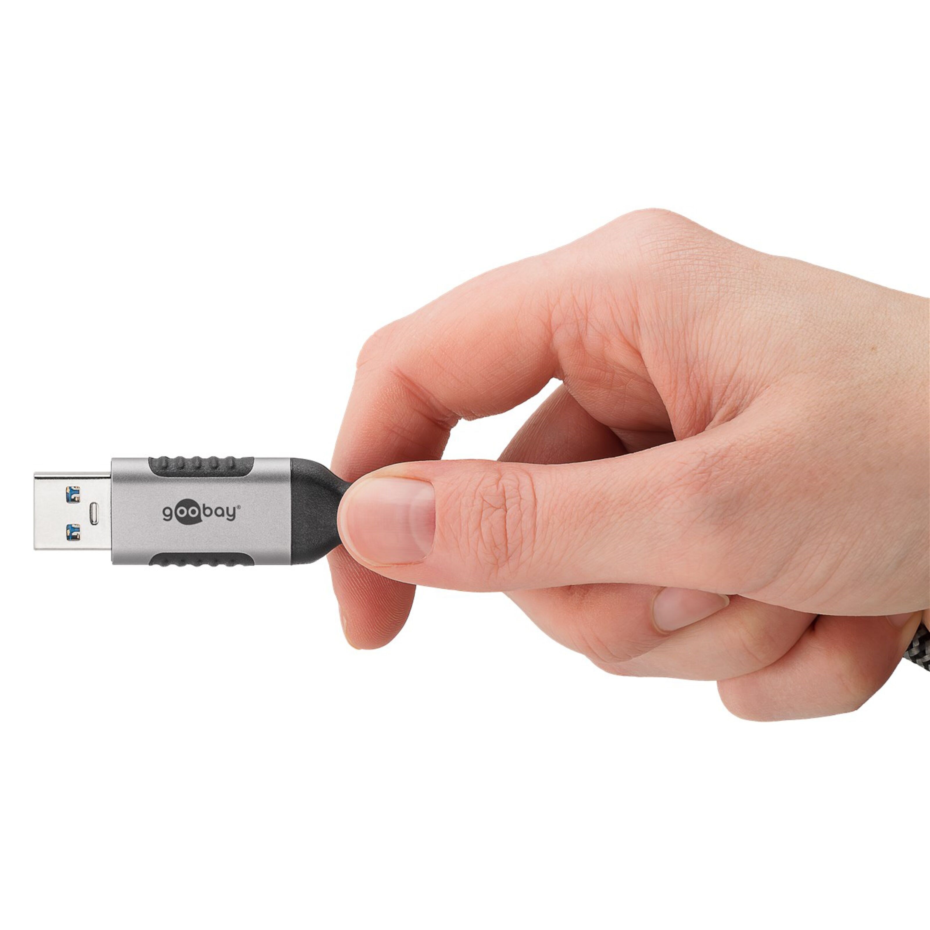 Nettverkskabel med USB-tilkobling USB-A 1 m