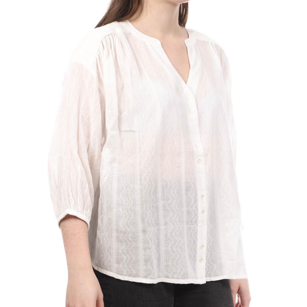 Teddy Smith Blouse Blanche Femme Teddy Smith Val