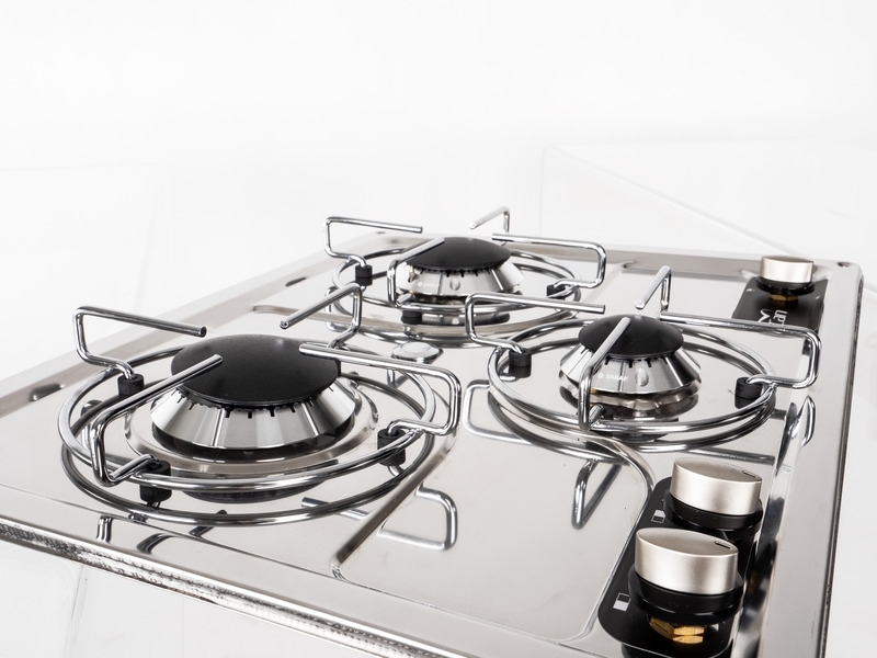 Kocher 3-flammig Edelstahl PC1323